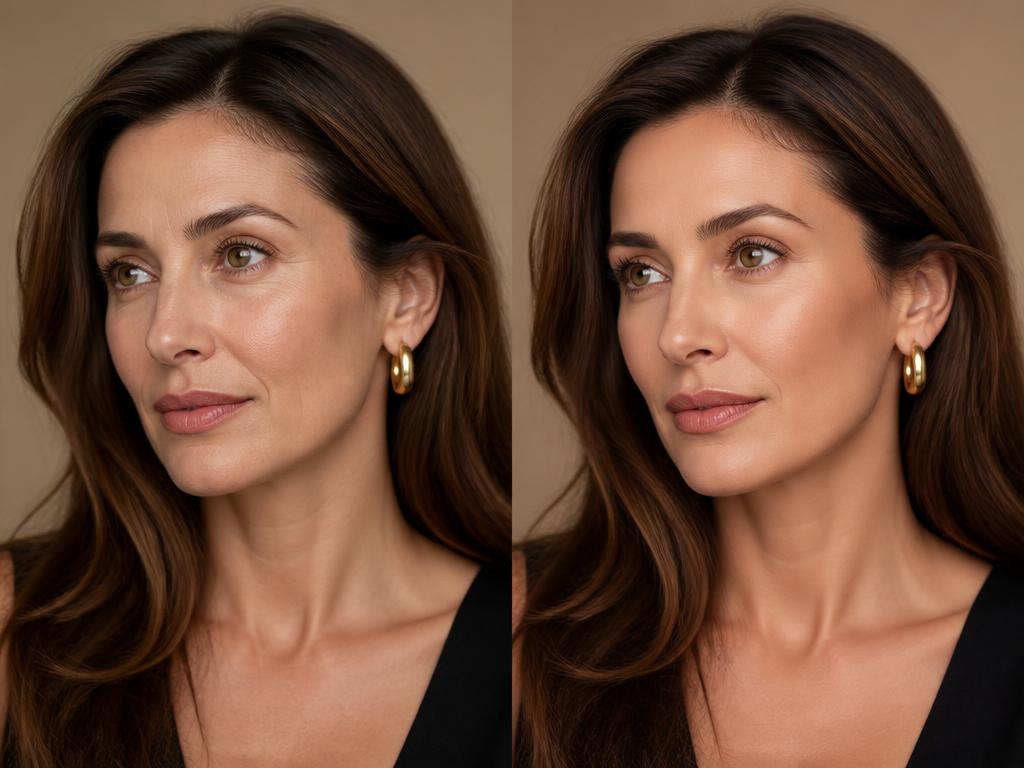 Antes e depois — Lifting Médio